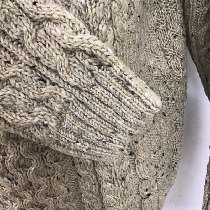 エルエルビーン L.L.Bean ニット、セーター 長袖 長袖ニット 長袖カットソー リブニット セーター S 茶 / ブラウン / メンズ USED 古着 中古 10112109