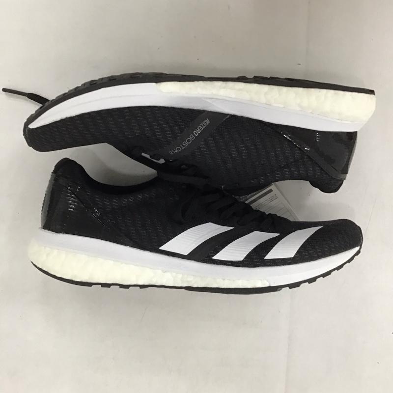 アディダス adidas カジュアルシューズ カジュアルシューズ G28879 ランニングシューズ adizero Boston 8 w 23.0cm 無地 黒 / ブラック / レディース USED 古着 中古 10135338