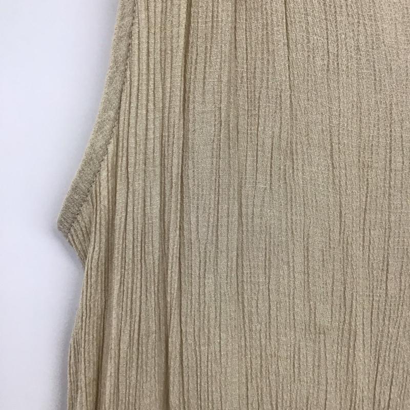 チャオパニック CIAOPANIC ワンピース ロングスカート M 無地 ベージュ / ベージュ / レディース USED 古着 中古 10131528
