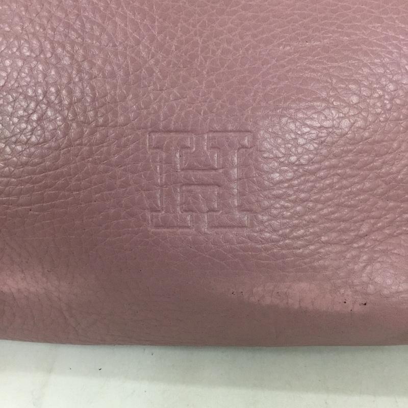 ヒロフ HIROFU トートバッグ トートバッグ ロゴ、文字 桃 / ピンク / レディース USED 古着 中古 10133236