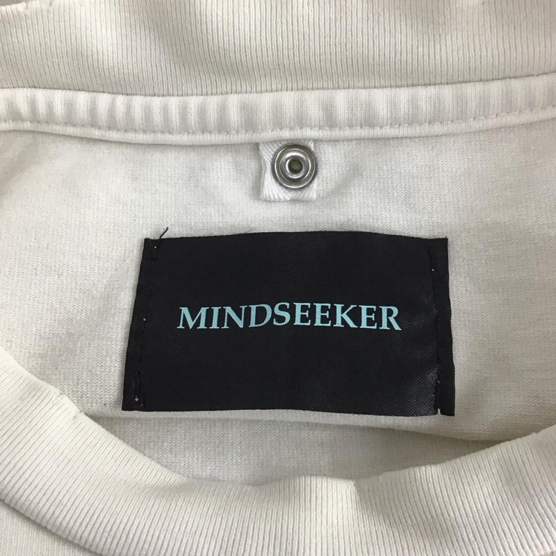 マインドシーカー mindseeker Tシャツ 半袖 ms-19ss-19 used加工Tシャツ 半袖カットソー 無地Tシャツ XL 無地 白 / ホワイト /  メンズ USED 古着 中古 10110225