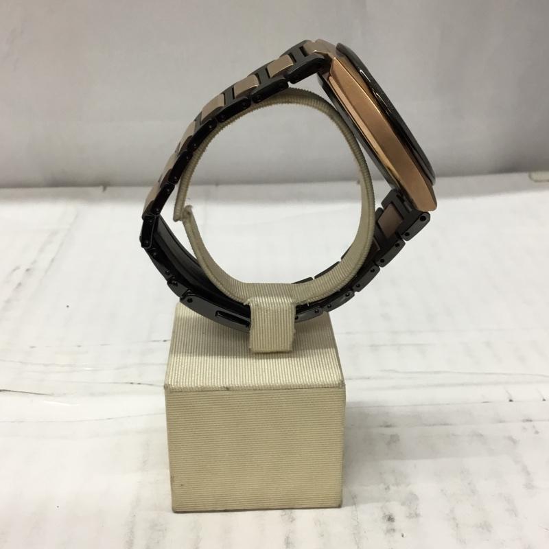シチズン CITIZEN 腕時計 アナログ(クォーツ式) GN-4W-S-12G ECO DRIVE ロゴ、文字 黒 / ブラック / X 茶 / ブラウン / メンズ USED 古着 中古 10106401
