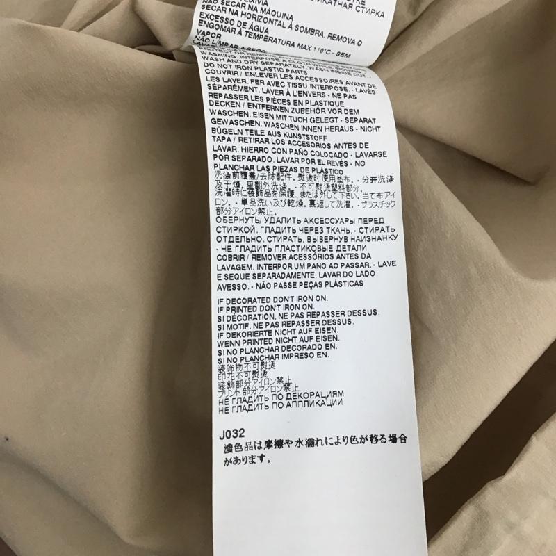 ディースクエアード DSQUARED2 ジャケット、上着 ジャケット、ブレザー ジップアップジャケットパーカー アウター ナイロンパーカー M ロゴ、文字 ベージュ / ベージュ / メンズ USED 古着 中古 10146545