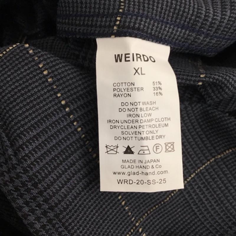 ウィアード WEIRDO シャツ、ブラウス 半袖 WRD-20-SS-25 XL チェック マルチカラー / マルチカラー / メンズ USED 古着 中古 10130491