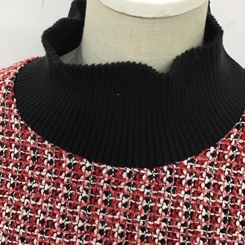 ザラウーマン ZARA WOMAN カットソー 長袖 長袖カットソー スタンドネックカットソー ロングスリーブカットソー XS 総柄 マルチカラー / マルチカラー / レディース USED 古着 中古 10123748