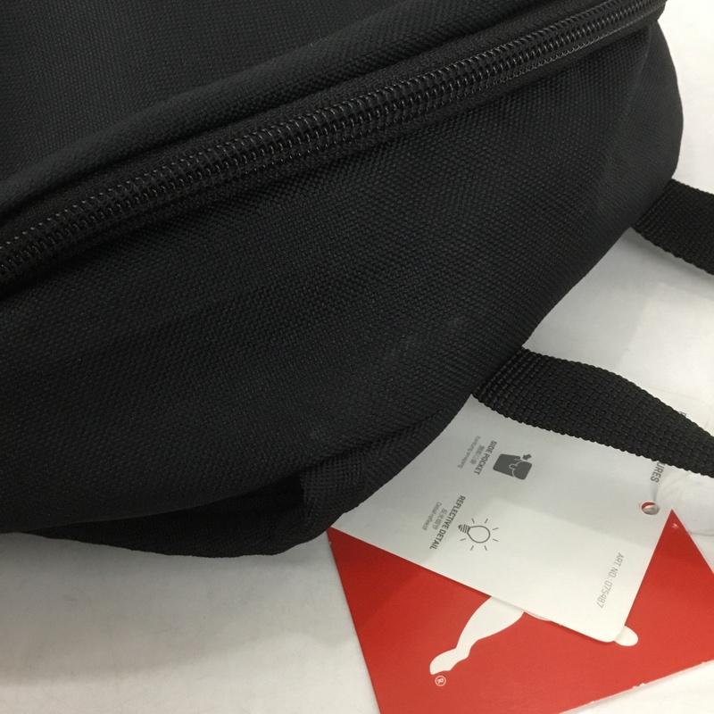 プーマ PUMA リュックサック、デイパック リュックサック、デイバッグ 075487 01 フェイズバックパック 22L タグ付き ロゴ、文字 黒 / ブラック / メンズ USED 古着 中古 10131729