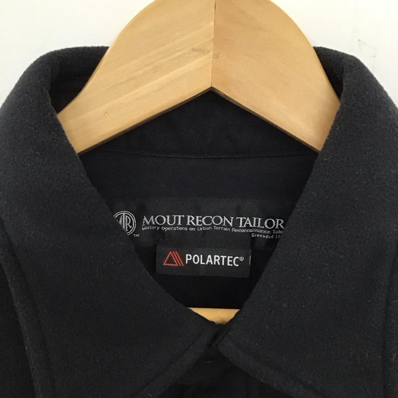 マウトリーコンテーラー MOUT RECON TAILOR ジャケット、上着 ジャケット、ブレザー フリースジャケット 長袖シャツジャケット カラージャケット 46 無地 黒 / ブラック / メンズ USED 古着 中古 10137048