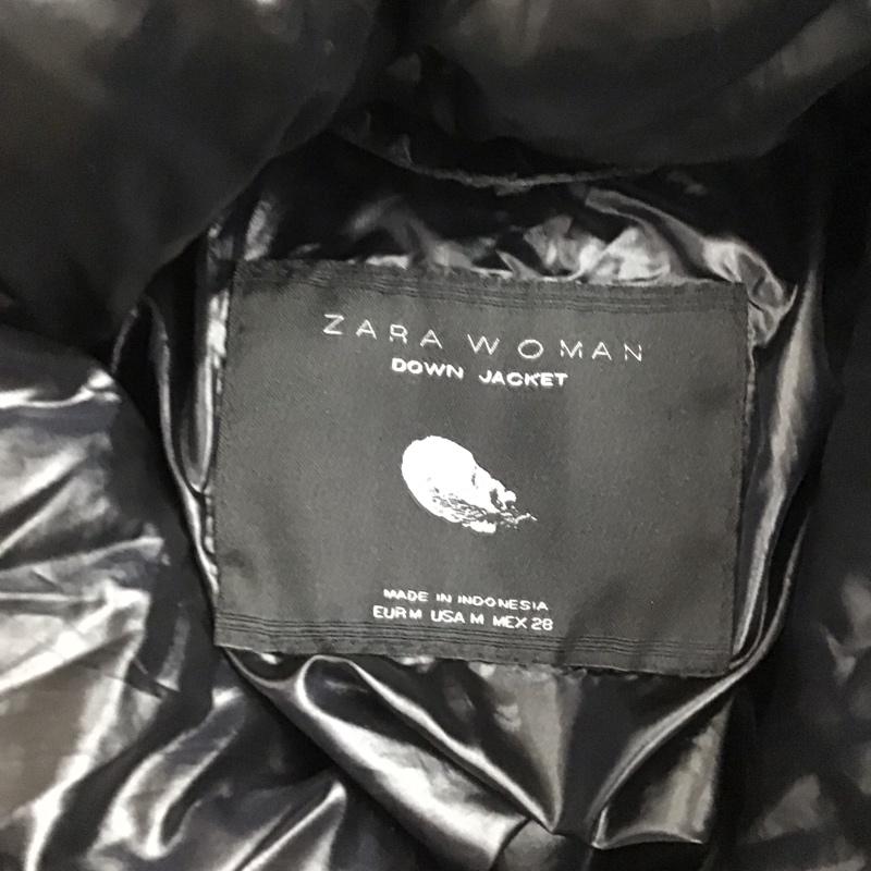 ザラウーマン ZARA WOMAN ジャケット、上着 ダウンジャケット ダウンジャケット アウター カジュアルジャケット M 無地 黒 / ブラック / レディース USED 古着 中古 10118510