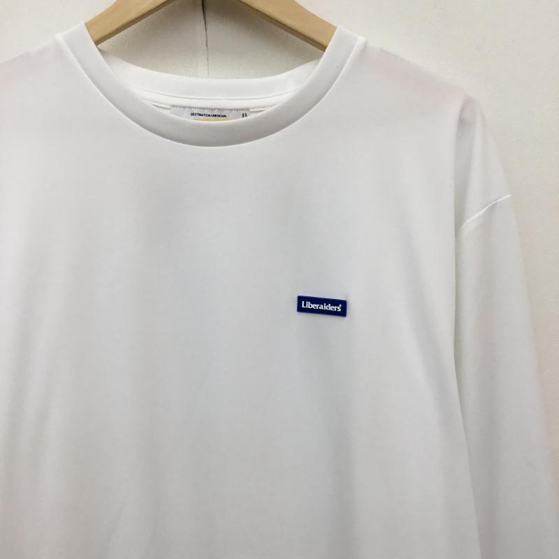リベレイダース Liberaiders カットソー 長袖 L ロゴ、文字 白 / ホワイト / メンズ USED 古着 中古 10139206