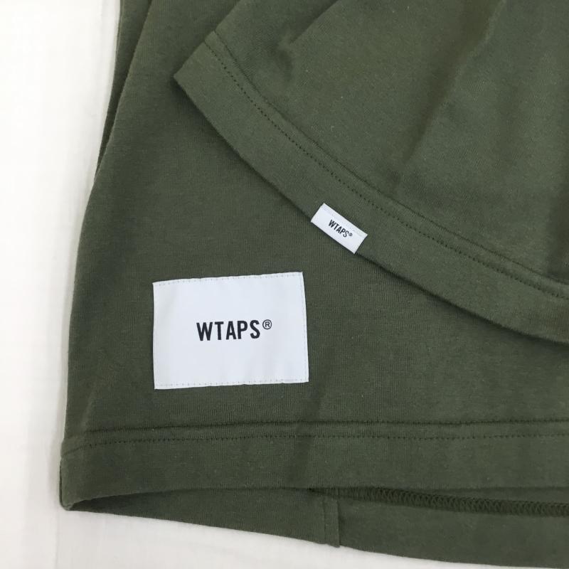 ダブルタップス WTAPS Tシャツ 半袖 231ATDT-CSM29 23SS XL ロゴ、文字 緑 / グリーン / メンズ USED 古着 中古 10134378