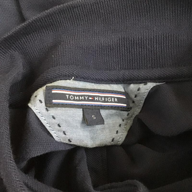 トミーヒルフィガー TOMMY HILFIGER ポロシャツ 半袖 1M87655134 S ワンポイント 紺 / ネイビー / レディース USED 古着 中古 10108611