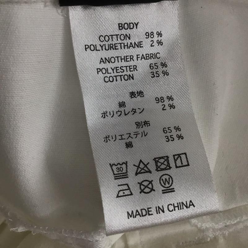 ニューエラ NEW ERA パンツ ワークパンツ、ペインターパンツ ワークパンツ ワイドパンツ カジュアルパンツ ストレッチパンツ M ロゴ、文字 白 / ホワイト / メンズ USED 古着 中古 10148141