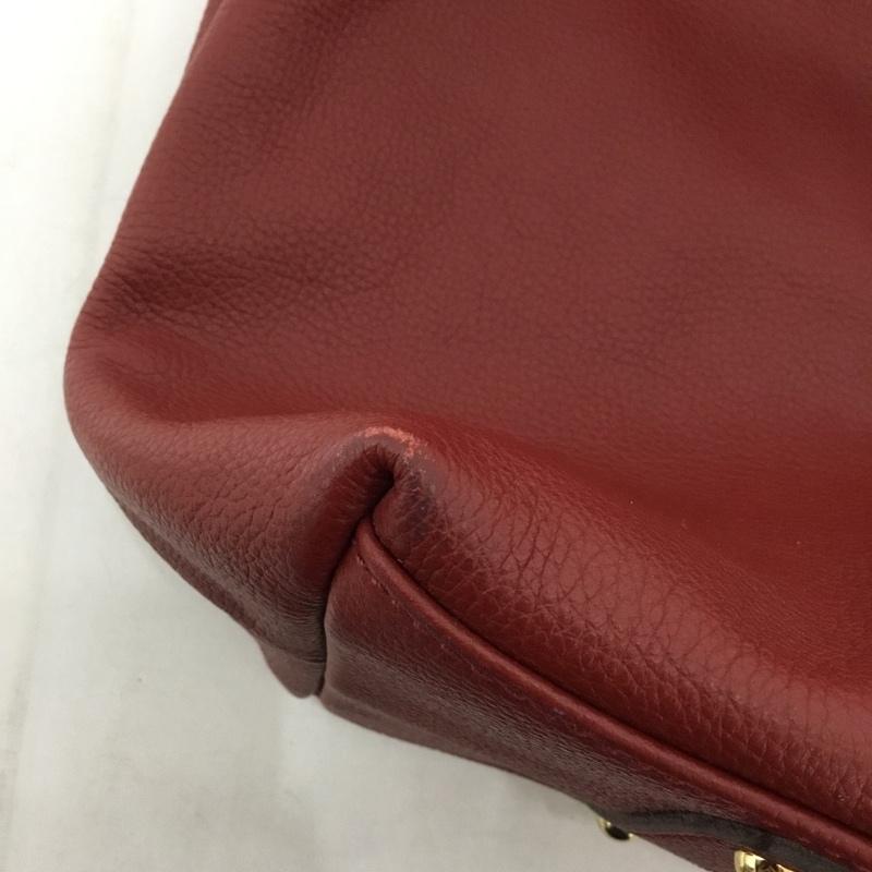 ドゥニーアンドバーク DOONEY&BOURKE トートバッグ トートバッグ J13449663 無地 赤 / レッド / レディース USED 古着 中古 10130525