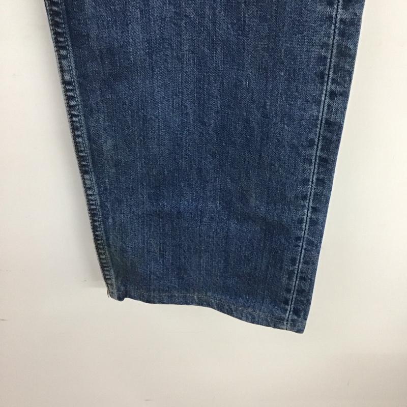 リーバイストラウスアンドコー Levi Strauss & co. パンツ デニム、ジーンズ デニムパンツ ワイドパンツ カジュアルパンツ 34 無地 インディゴ / インディゴ / メンズ USED 古着 中古 10128719