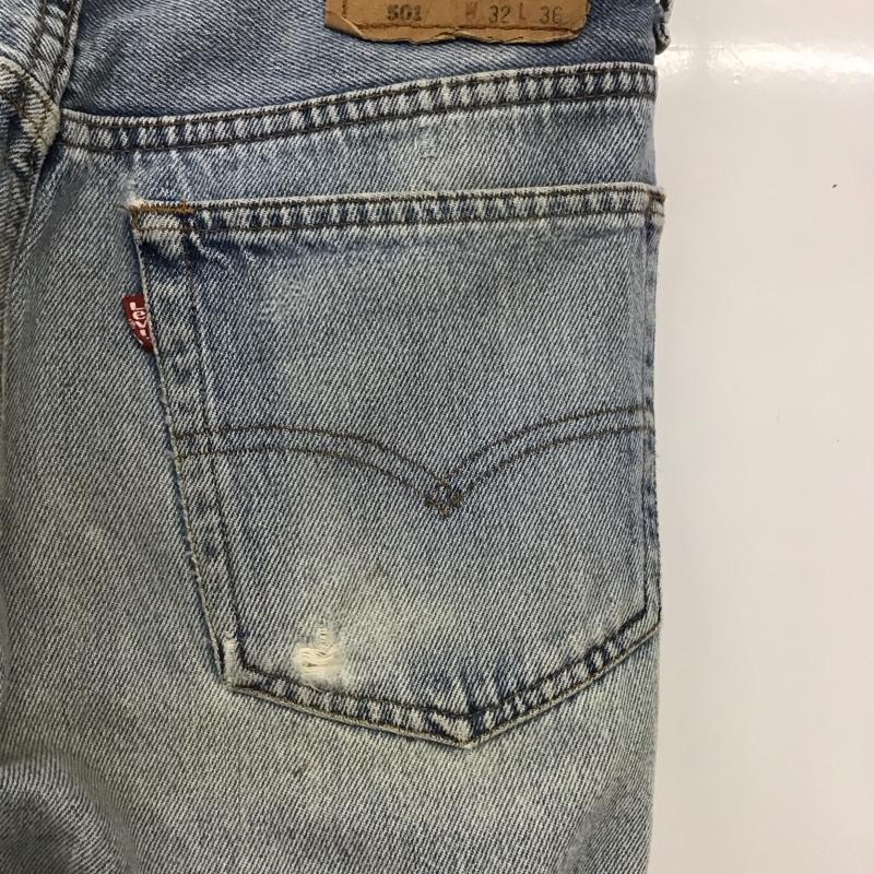 リーバイストラウスアンドコー Levi Strauss & co. パンツ デニム、ジーンズ デニムパンツ ストレートパンツ カジュアルパンツ 32インチ 無地 インディゴ / インディゴ /  メンズ USED 古着 中古 10124042