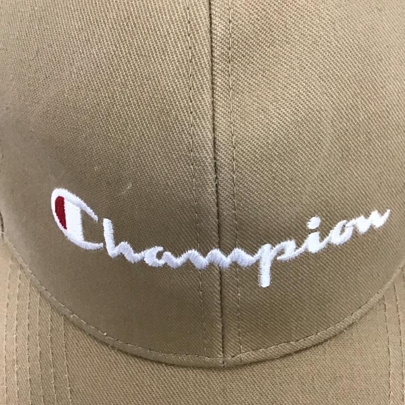 チャンピオン Champion 帽子 キャップ 181-0600 コットン ロゴ、文字 ベージュ / ベージュ / メンズ USED 古着 中古 10135135