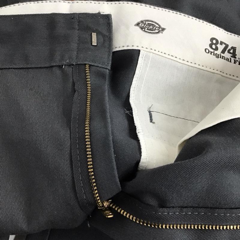 ディッキーズ Dickies パンツ ワークパンツ、ペインターパンツ ワイドパンツ カジュアルパンツ ワークパンツ 34インチ 無地 灰 / グレー / メンズ USED 古着 中古 10134572