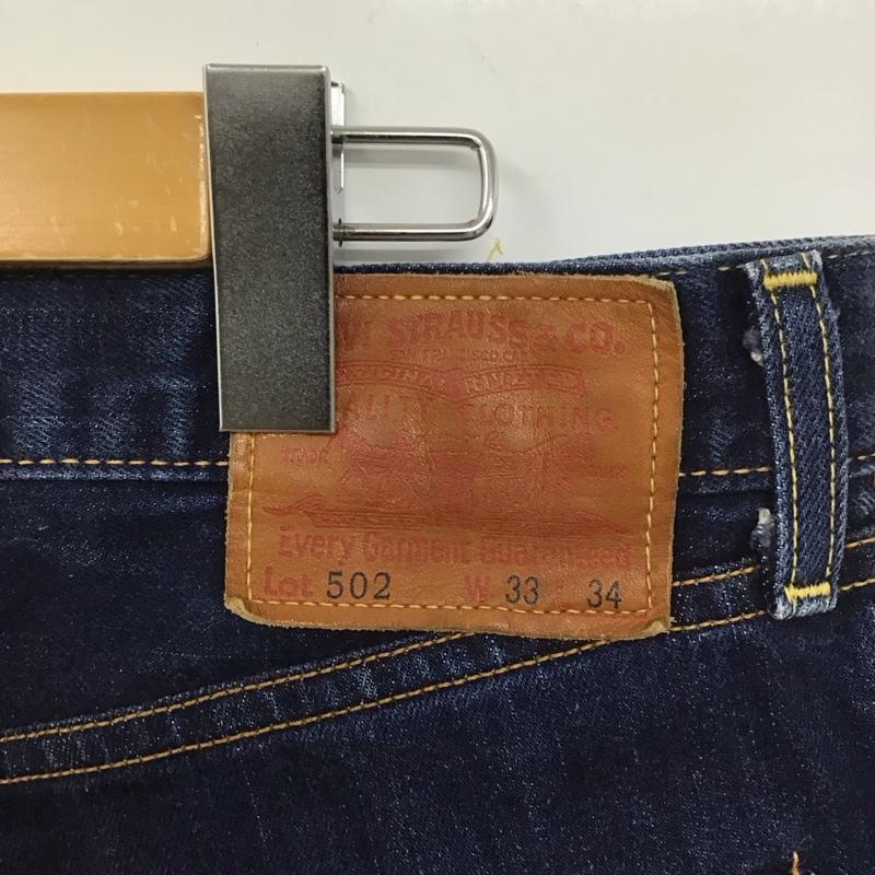 リーバイストラウスアンドコー Levi Strauss & co. パンツ デニム、ジーンズ デニムパンツ ワイドパンツ カジュアルパンツ 33インチ 無地 インディゴ / インディゴ / メンズ USED 古着 中古 10128681