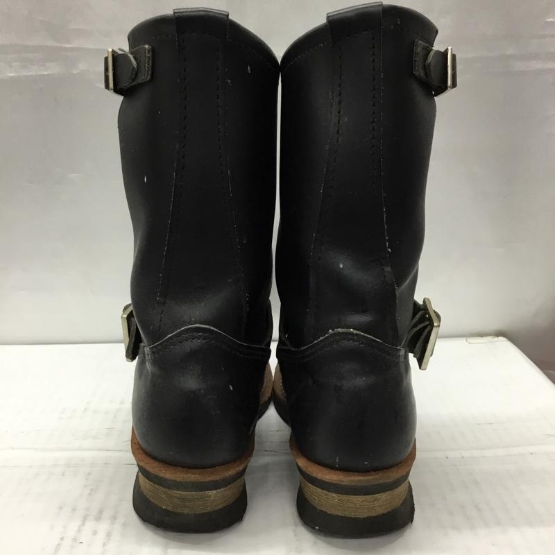 レッドウィング RED WING ブーツ エンジニアブーツ D2268 USA6 UK5 24cm 24.0cm 無地 黒 / ブラック / レディース USED 古着 中古 10107869