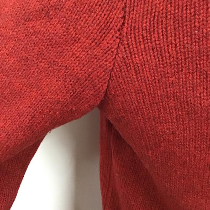 ポロバイラルフローレン Polo by RALPH LAUREN ニット、セーター 長袖 ハーフジップ M 無地 赤 / レッド / メンズ USED 古着 中古 10120186
