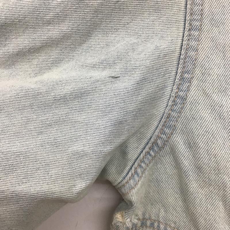 ザラ ZARA ジャケット、上着 ジャケット、ブレザー 5252/270/406 リメイク デニムジャケット L 無地 水色 / ライトブルー / レディース USED 古着 中古 10133674