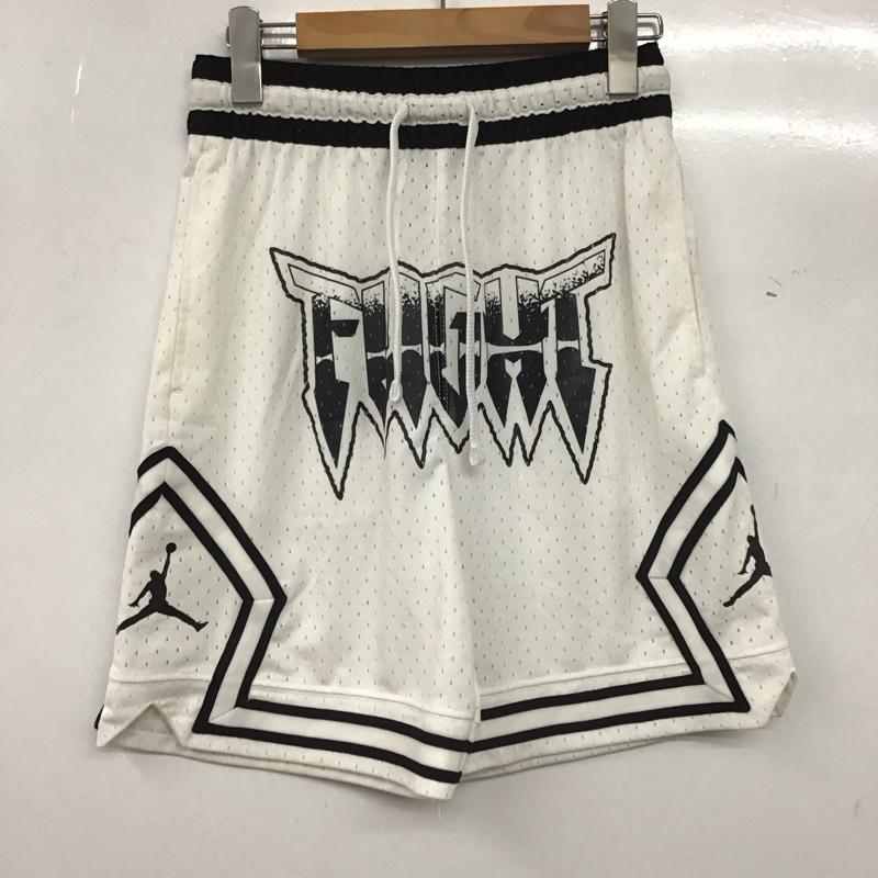 ジョーダンブランド JORDAN BRAND パンツ ショートパンツ fn5870-100 ハイブリッドDMNDショート ハーフパンツ スポーツウェア S ロゴ、文字 白 / ホワイト / メンズ USED 古着 中古 10137679