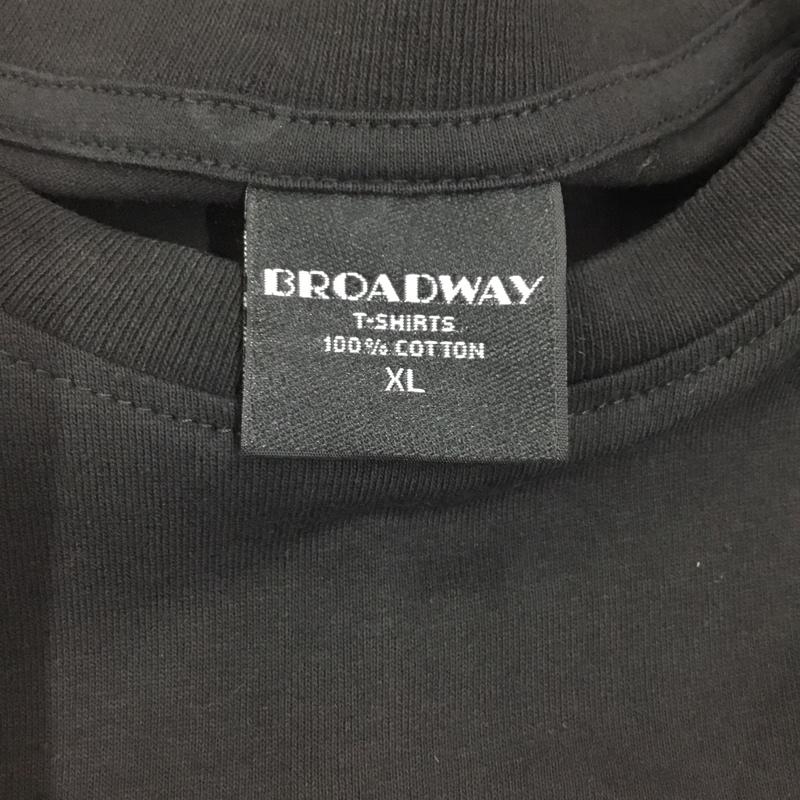 古着 USED Tシャツ 半袖 半袖カットソー プリントTシャツ クルーネックカットソー バンドTシャツ XL プリント 黒 / ブラック / メンズ USED 古着 中古 10106898