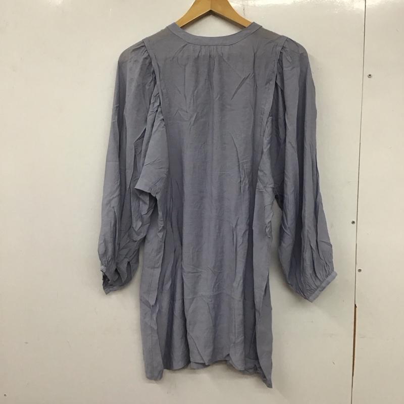 ローリーズファーム LOWRYS FARM ワンピース ミニスカート FREE 無地 水色 / ライトブルー / レディース USED 古着 中古 10136492