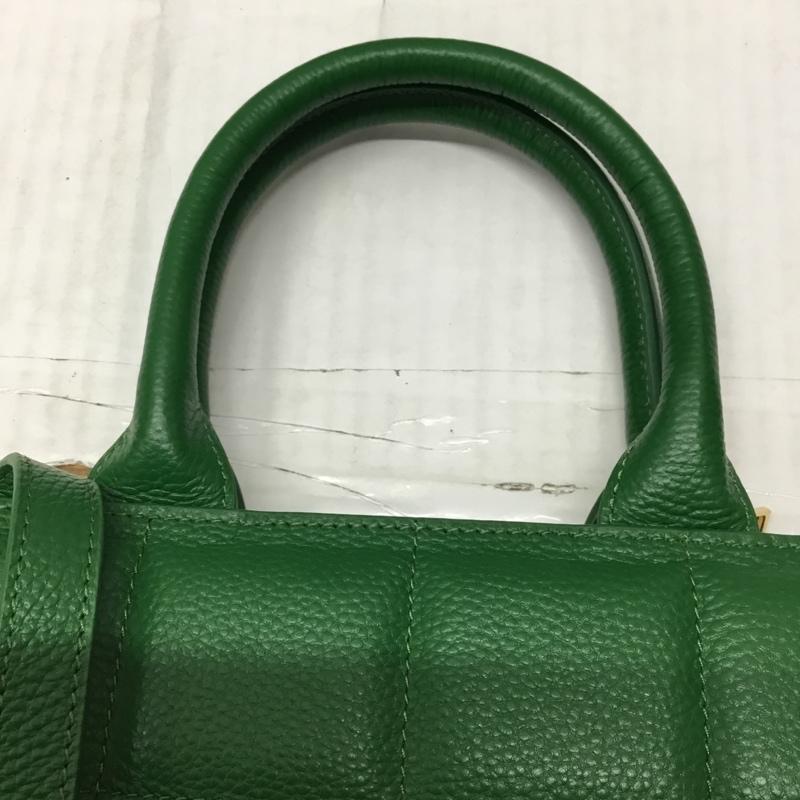 ヌエール nouer ショルダーバッグ ショルダーバッグ ハンドバッグ 2WAY キルティング フェイクレザー 無地 緑 / グリーン / レディース USED 古着 中古 10121494