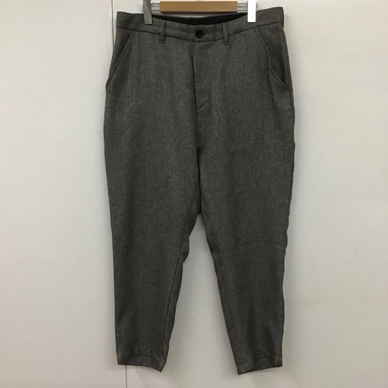 ウィアード WEIRDO パンツ スラックス スラックスパンツ ワイドパンツ カジュアルパンツ 34 無地 灰 / グレー / メンズ USED 古着 中古 10130504
