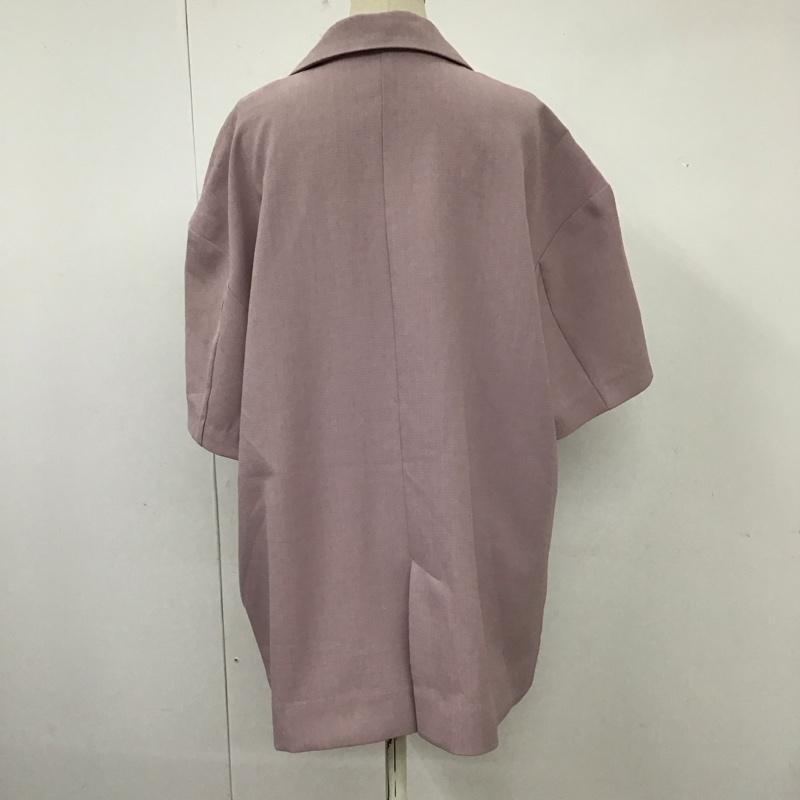 ヘザー Heather ジャケット、上着 ジャケット、ブレザー HE070024CF 半袖 FREE 無地 紫 / パープル / レディース USED 古着 中古 10109517