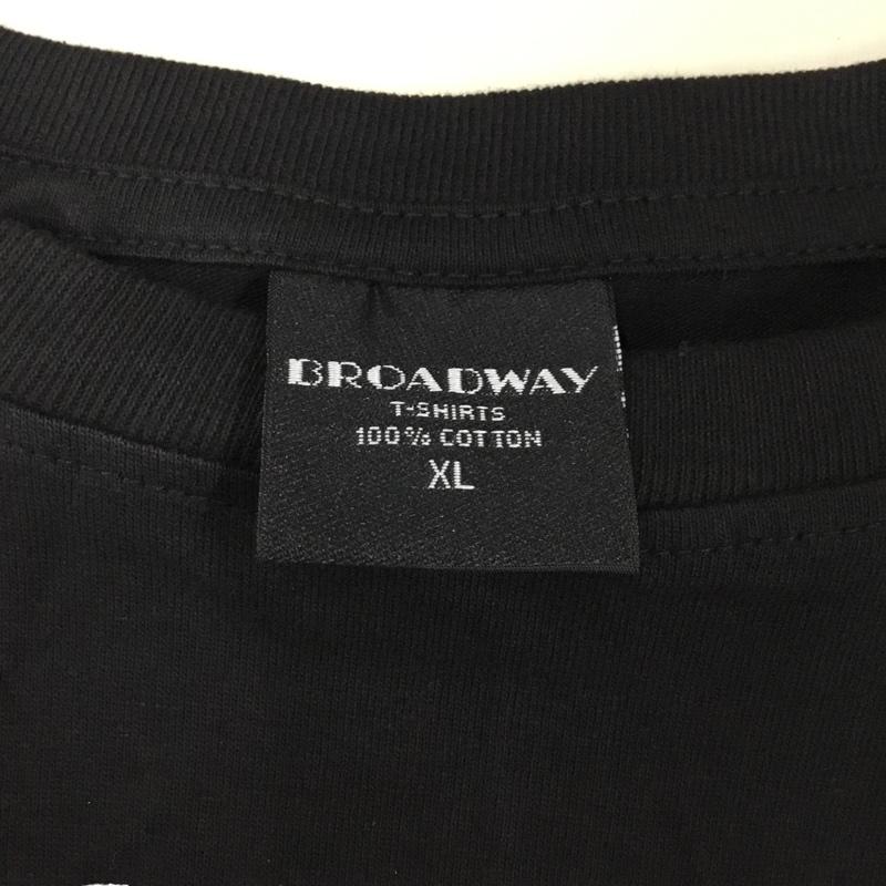 古着 USED Tシャツ 半袖 半袖カットソー プリントTシャツ クルーネックカットソー バンドTシャツ XL プリント 黒 / ブラック / メンズ USED 古着 中古 10108345