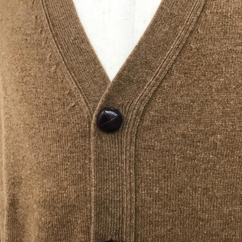 エルエルビーン L.L.Bean カーディガン 長袖 長袖 M 無地 茶 / ブラウン / メンズ USED 古着 中古 10112837