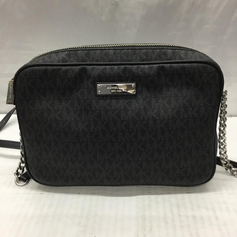 マイケルコース MICHAEL KORS ショルダーバッグ ショルダーバッグ 32S7SJSC7B ロゴ、文字 黒 / ブラック / レディース USED 古着 中古 10119195