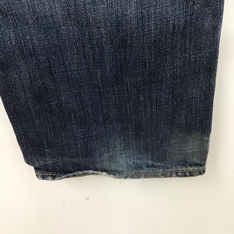 リーバイストラウスアンドコー Levi Strauss & co. パンツ デニム、ジーンズ デニムパンツ ワイドパンツ カジュアルパンツ ストレートパンツ 32インチ 無地 インディゴ / インディゴ /  メンズ USED 古着 中古 10126803