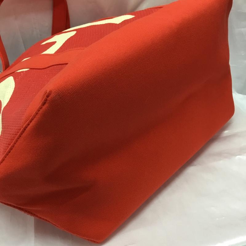 シュプリーム Supreme トートバッグ トートバッグ 20SS Raffia Tote ロゴ、文字 赤 / レッド / メンズ USED 古着 中古 10110164