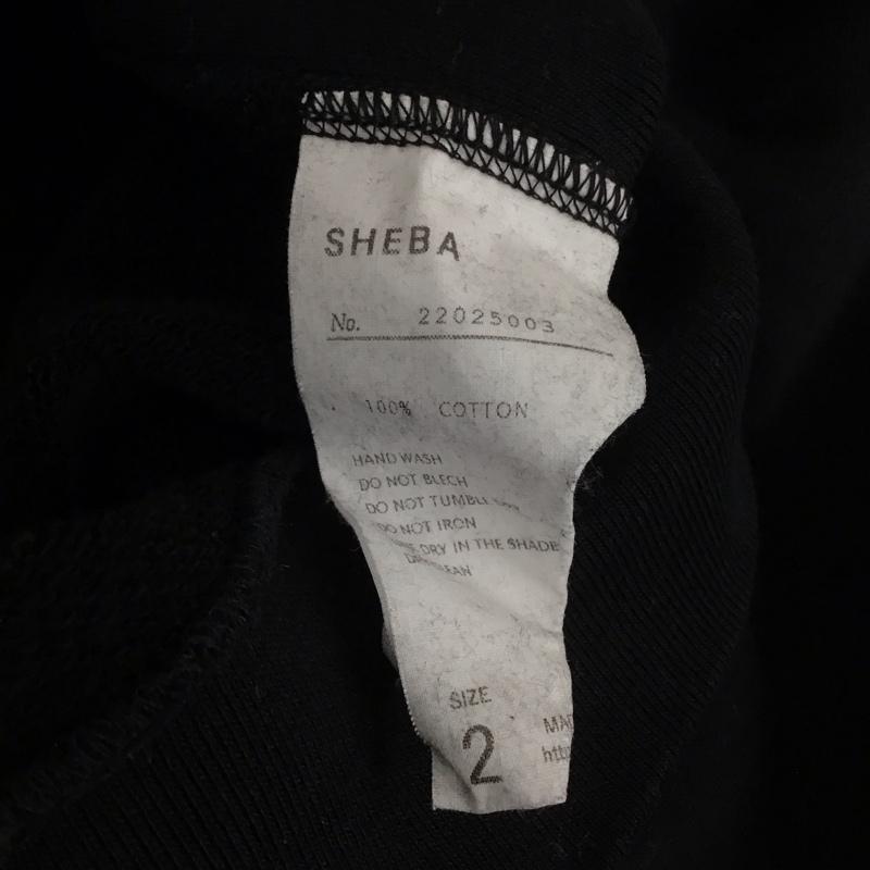 シーバ Sheba パーカー 長袖 22025003 プルオーバーパーカー フーディー スウェット 長袖パーカー 2 ロゴ、文字 黒 / ブラック / メンズ USED 古着 中古 10112179
