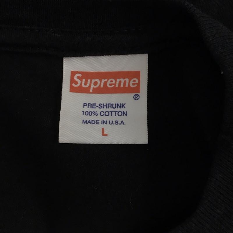 シュプリーム Supreme Tシャツ 半袖 2013 springsummer MisfitsCrimsonGhostTee 半袖カットソー プリントTシャツ L プリント 黒 / ブラック / メンズ USED 古着 中古 10123536