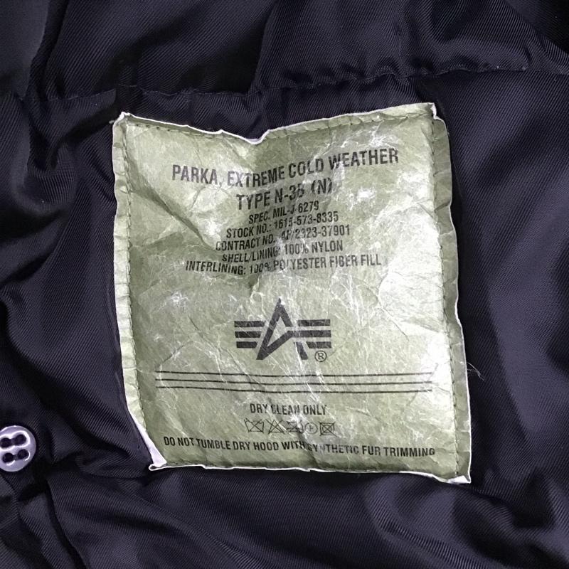 アルファインダストリー Alpha Industries ジャケット、上着 ジャケット、ブレザー ジップアップジャケット ジャンパー ジャケット カジュアルジャケット アウター S 無地 黒 / ブラック / メンズ USED 古着 中古 10123125