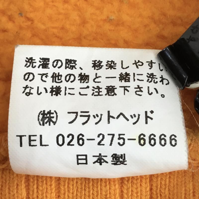 ユーズドクロージング used clothes トレーナー 長袖 GLORY PARK フラットヘッド 36 ロゴ、文字 黄 / イエロー / メンズ USED 古着 中古 10138470