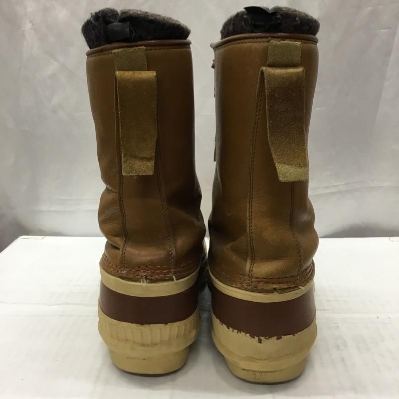 ソレル SOREL アウトドアシューズ アウトドアシューズ カエデマーク ウインタブーツ ロゴ、文字 茶 / ブラウン / メンズ USED 古着 中古 10110511