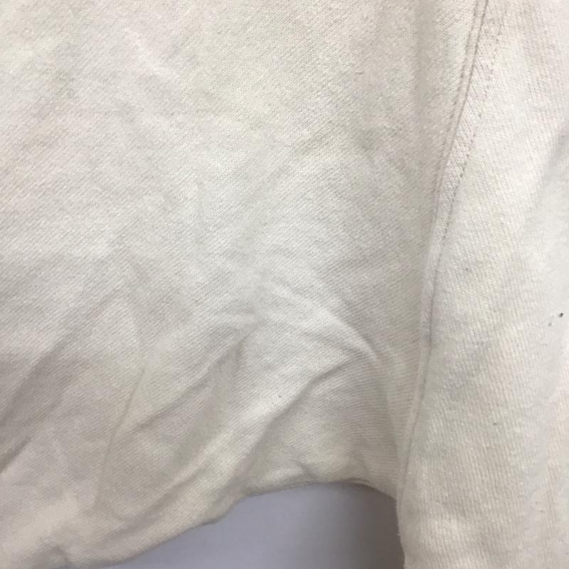 ザラ ZARA TRAFALUC トレーナー 長袖 長袖トレーナー スウェット クルーネック プルオーバー M プリント アイボリー / アイボリー / レディース USED 古着 中古 10136099