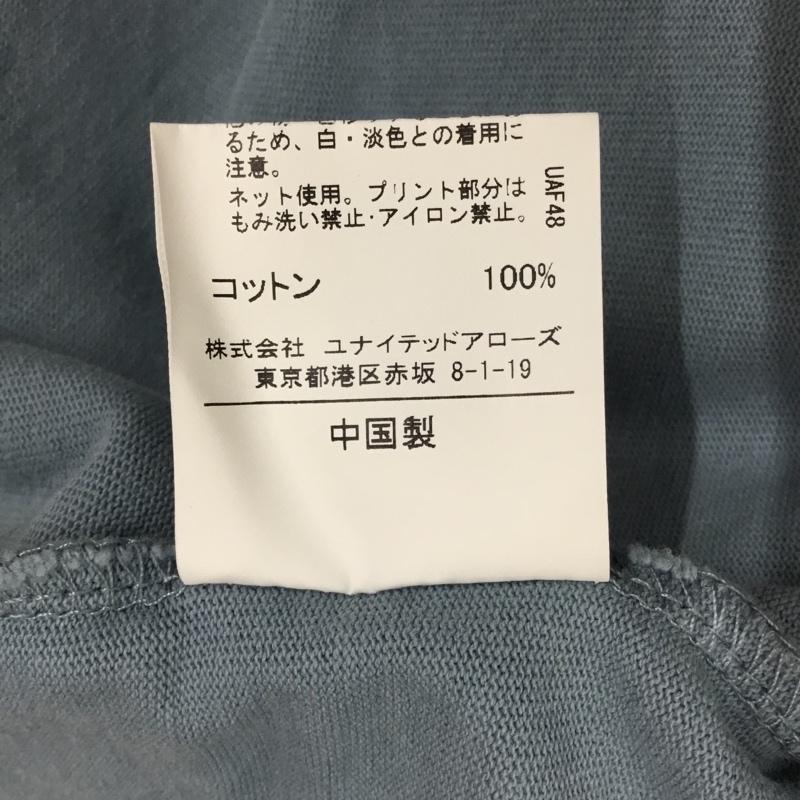 グリーンレーベルリラクシング green label relaxing カットソー 半袖 3217-175-4587 SCヘビーウェイトクルー半袖Tシャツ クルーネックカットソー L 無地 水色 / ライトブルー / メンズ USED 古着 中古 10116731