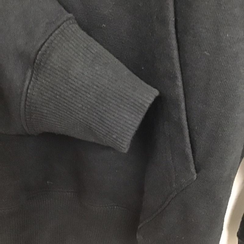 ザノースフェイス THE NORTH FACE パーカー 長袖 nt12535 長袖パーカー スウェット プルオーバー L ロゴ、文字 黒 / ブラック / メンズ USED 古着 中古 10138454