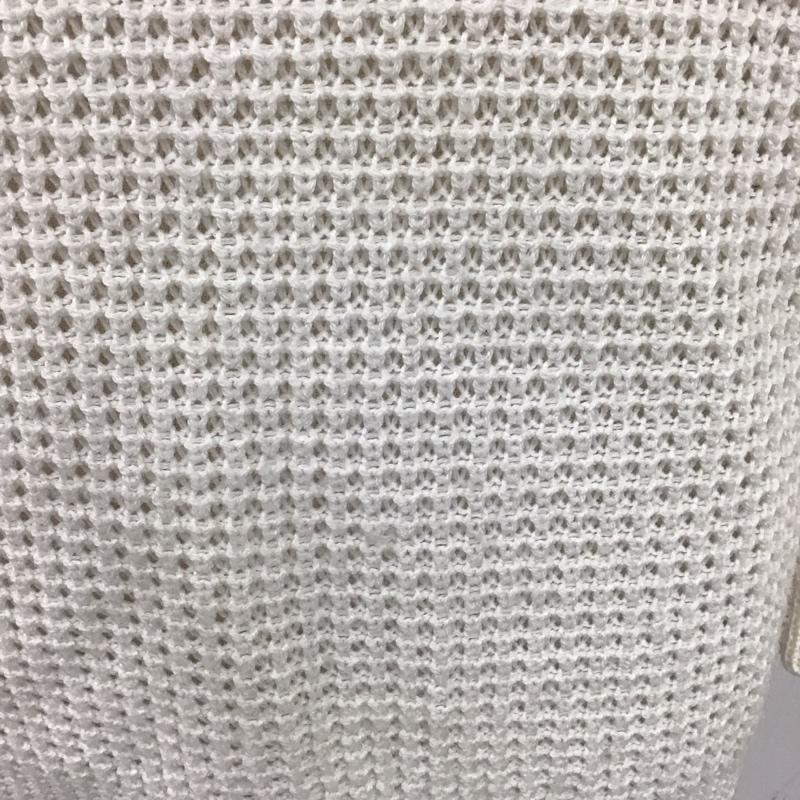 ザラ ZARA ニット、セーター 七分袖 S 無地 白 / ホワイト /  レディース USED 古着 中古 10115904