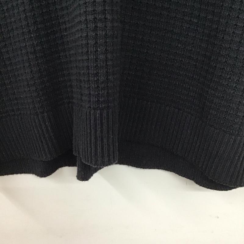 ニコアンド niko and... ベスト ベスト NKN26681CF スキッパー襟付きベスト FREE 無地 黒 / ブラック / レディース USED 古着 中古 10133836