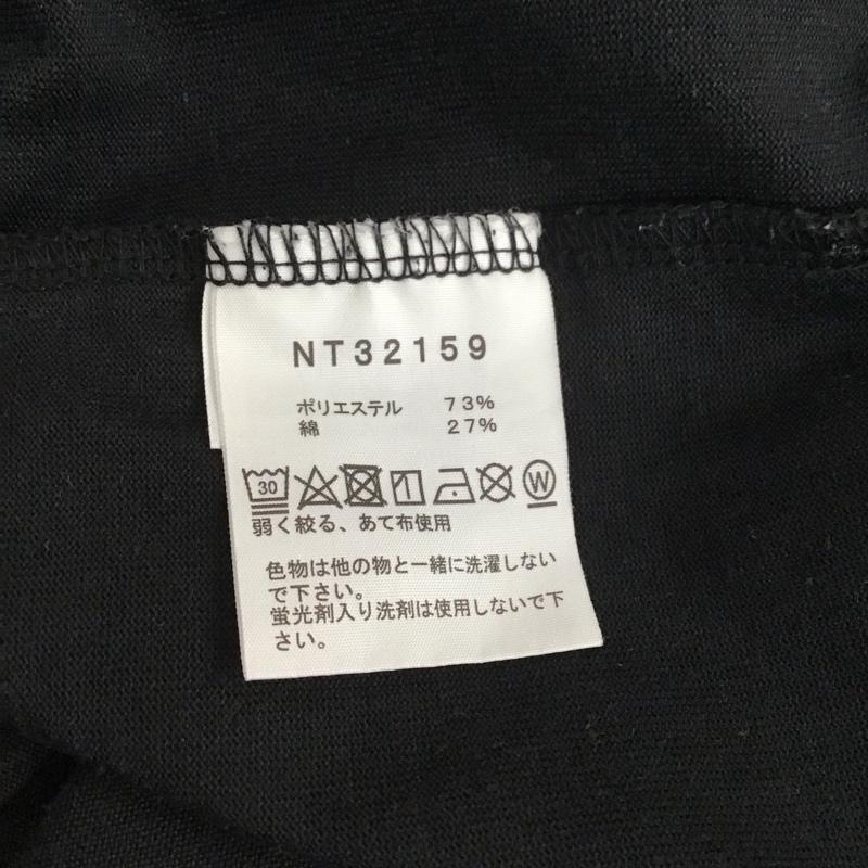 ザノースフェイス THE NORTH FACE Tシャツ 半袖 NT32159 ヒストリカルロゴTee 半袖カットソー プリントTシャツ XL ロゴ、文字 黒 / ブラック /  メンズ USED 古着 中古 10110206