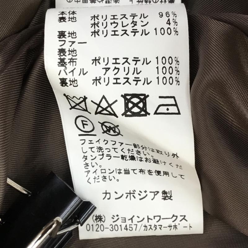 シンプリシテェ Simplicite コート コート一般 FREE チェック 茶 / ブラウン / X ベージュ / ベージュ / X 赤 / レッド / レディース USED 古着 中古 10137772