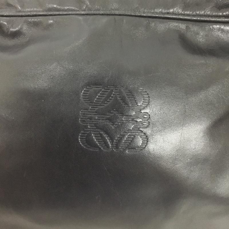 ロエベ LOEWE ショルダーバッグ ショルダーバッグ オールドロエベ ワンポイント 黒 / ブラック / レディース USED 古着 中古 10137338