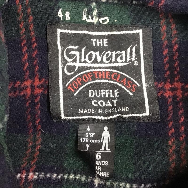 グローバーオール Gloverall コート コート一般 ダッフルコート アウター フード付きブルゾン ロングコート 48 無地 紺 / ネイビー / メンズ USED 古着 中古 10113686